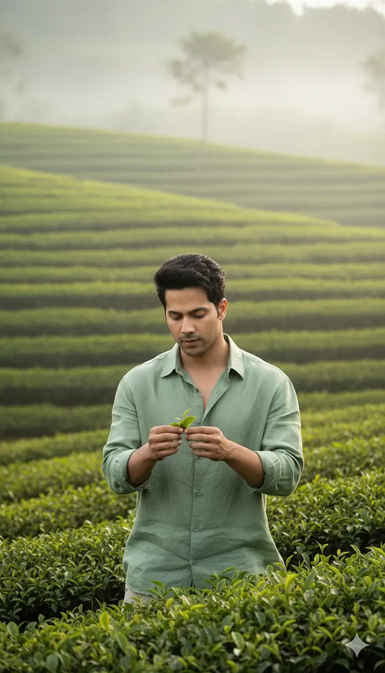 Tea Plantation Portrait